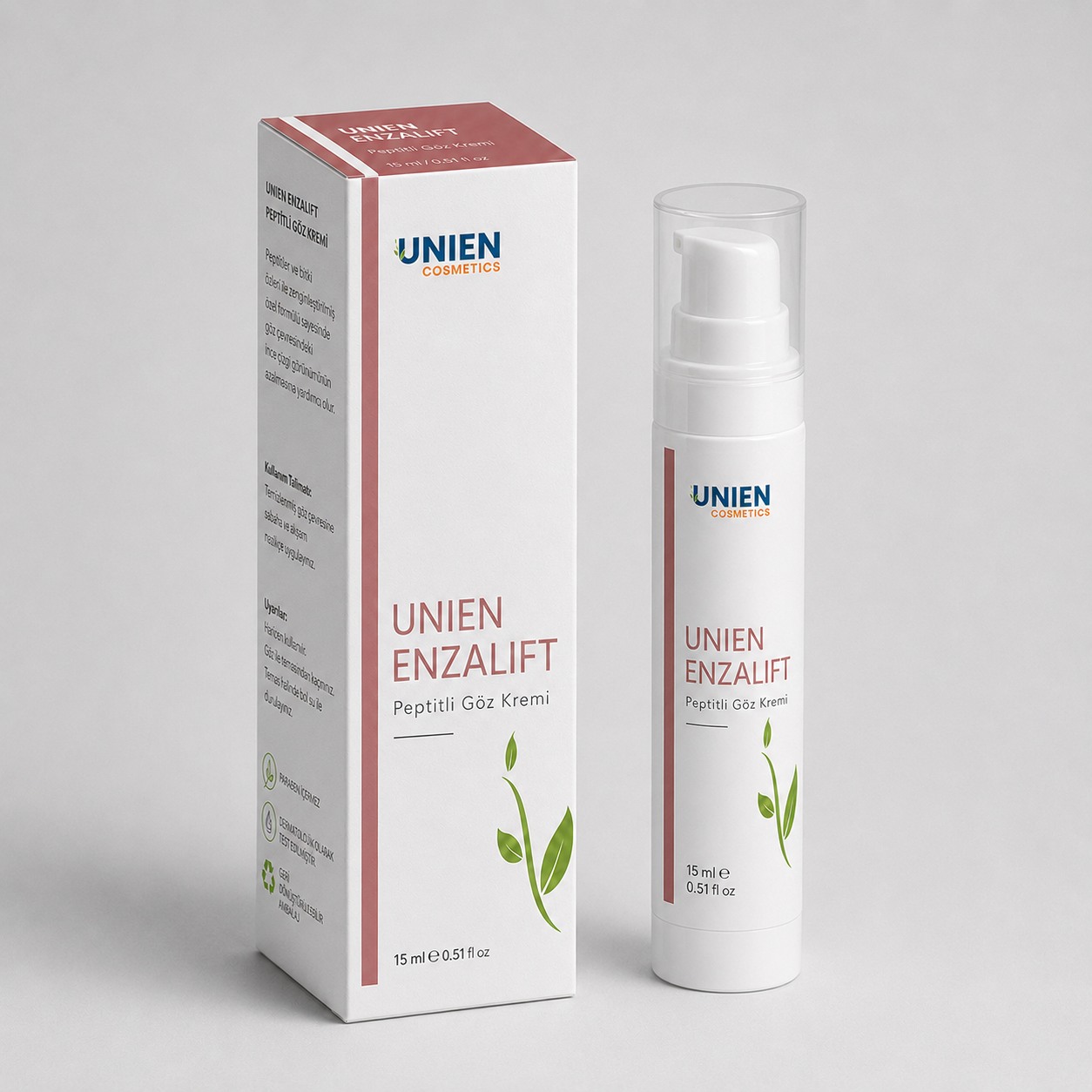 UNIEN ENZALIFT Peptitli Göz Kremi